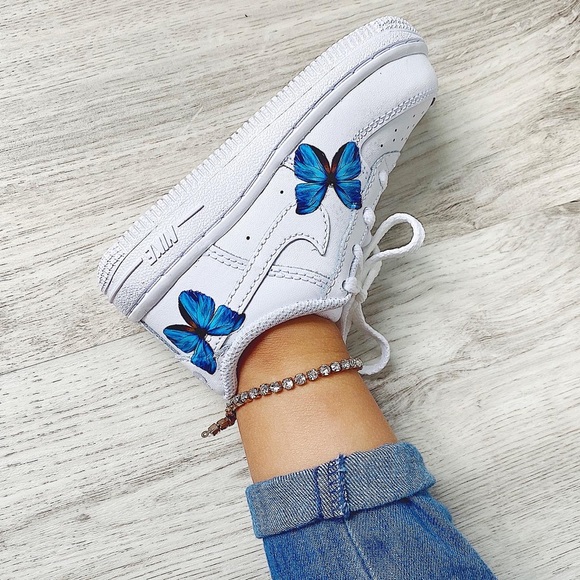 Nike Other - Nike toddler’s custom 🦋 air force 1 sneakers
